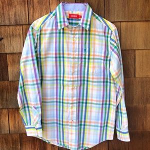 Izod Plaid Button Down Shirt